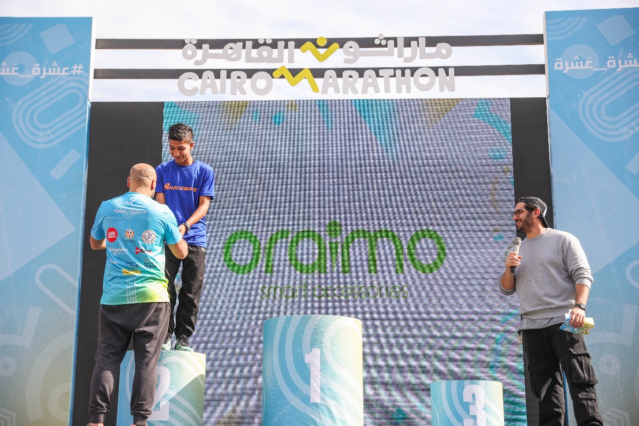 oraimo تشارك في ماراثون القاهرة 2024