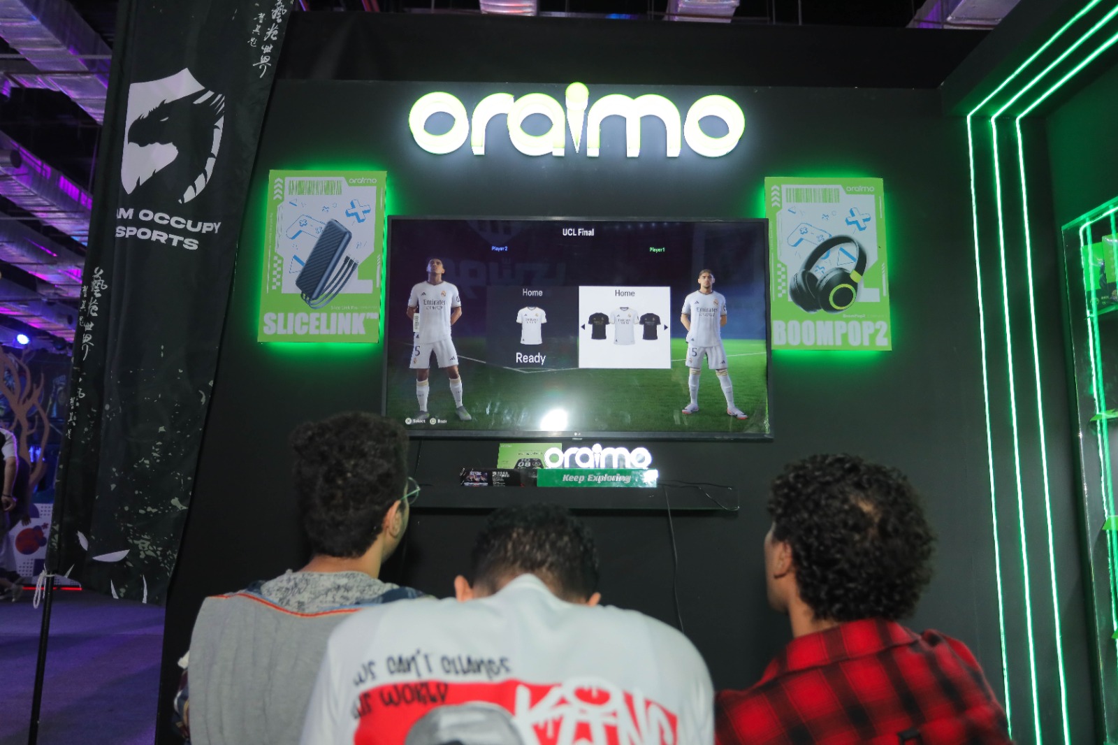 oraimo تتألق في حدث Insomnia Egypt Gaming Festival وتقدم تجربة لعب مذهلة