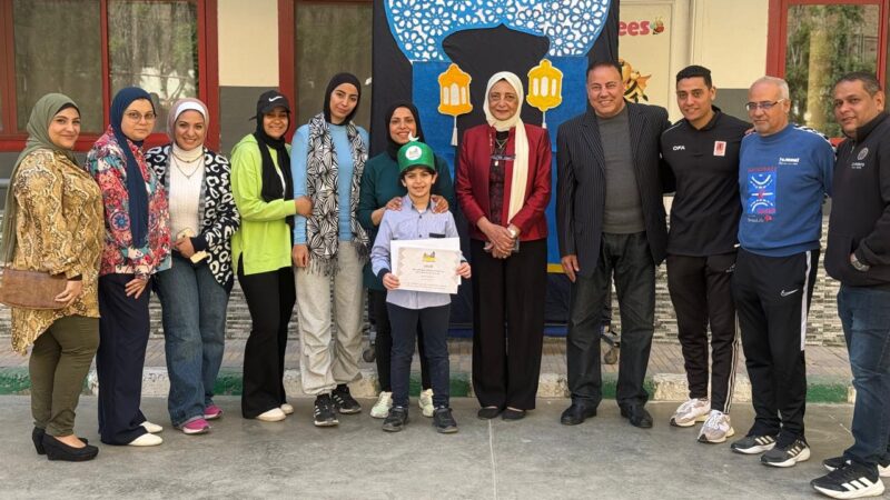 “براعم النور يتألقون في علوي للغات”.. تكريم الطالب جمال إبراهيم مدكور وعدد من حفظة القرآن الكريم
