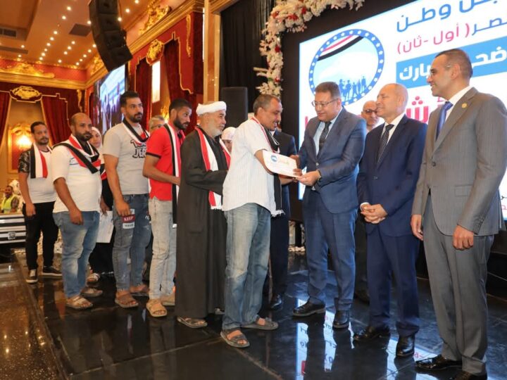 محافظ القاهرة يشهد احتفالية حزب مستقبل وطن أمانة مدينة نصر أول وثان بنادى السكة الحديد