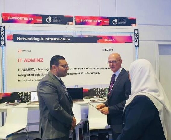 بدعم ” CIT” وإتصال والشعبة لفتح آفاق جديدة لتنمية صادراتنا : شركات التكنولوجيا المصرية تبحث تعزيز الشراكة والتعاون مع السوق الأوروبي خلال مشاركتها الأولى فى “جيتكس أوروبا 2025 “