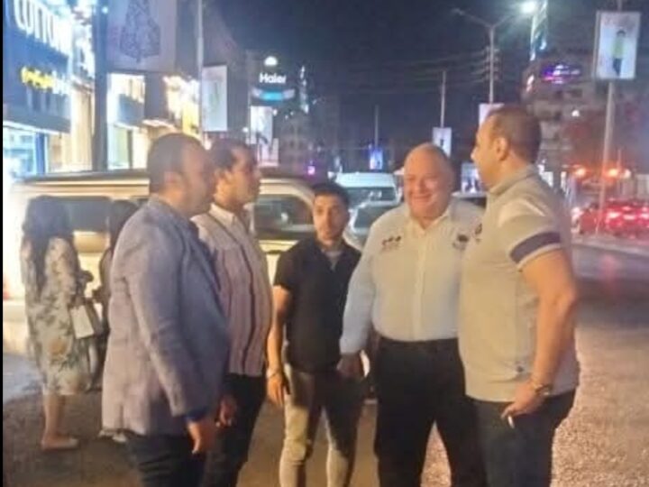 رئيس حى مصر الجديدة في جولة مكثيفة للقضاء على ظاهرة الاشغالات والباعة الجائلين