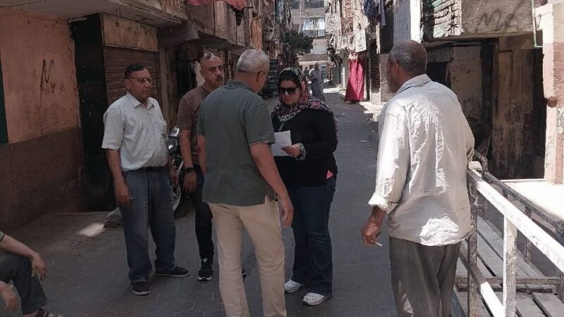 رئيس حى الأميرية تقرر ايقاف اعمال تشطيبات بدون تصريح