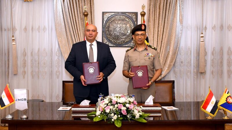 الكلية الفنية العسكرية توقع عقدى إتفاق مع شركة الشرق الأوسط لخدمات تكنولوجيا المعلومات (MCS) وشركة تكنولوجيا تشغيل المنشآت المالية (E- FINANCE)