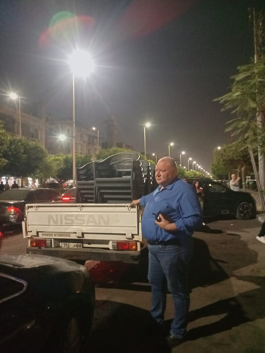 رئيس حى مصر الجديدة يتابع ايقاف اعمال بدون تصريح