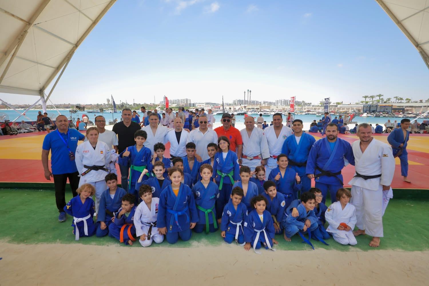 ختام ناجح ومكاسب عديدة لمعسكر العلمين لـ الجودو بمشاركة خبراء العالم