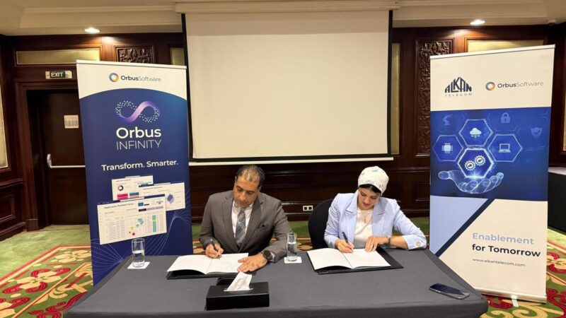 «ألكان تليكوم» توقع شراكة استراتيجية مع Orbus Software لتسريع التحول المؤسسي في السوق المصرية