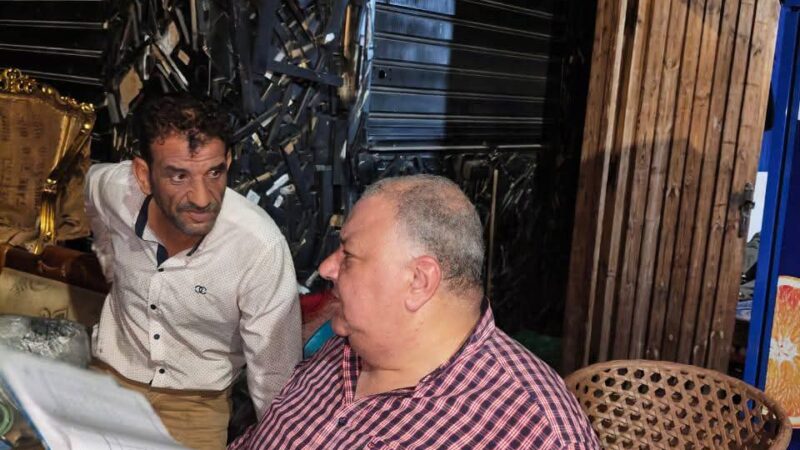 رئيس حى مصر الجديدة مخزن الاحراز بالماظه