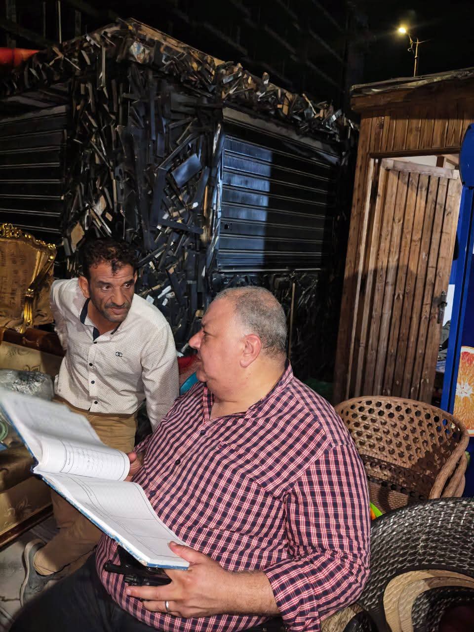 رئيس حى مصر الجديدة مخزن الاحراز بالماظه