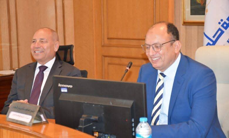 محافظ القاهرة يشهد انعقاد مجلس جامعة حلوان