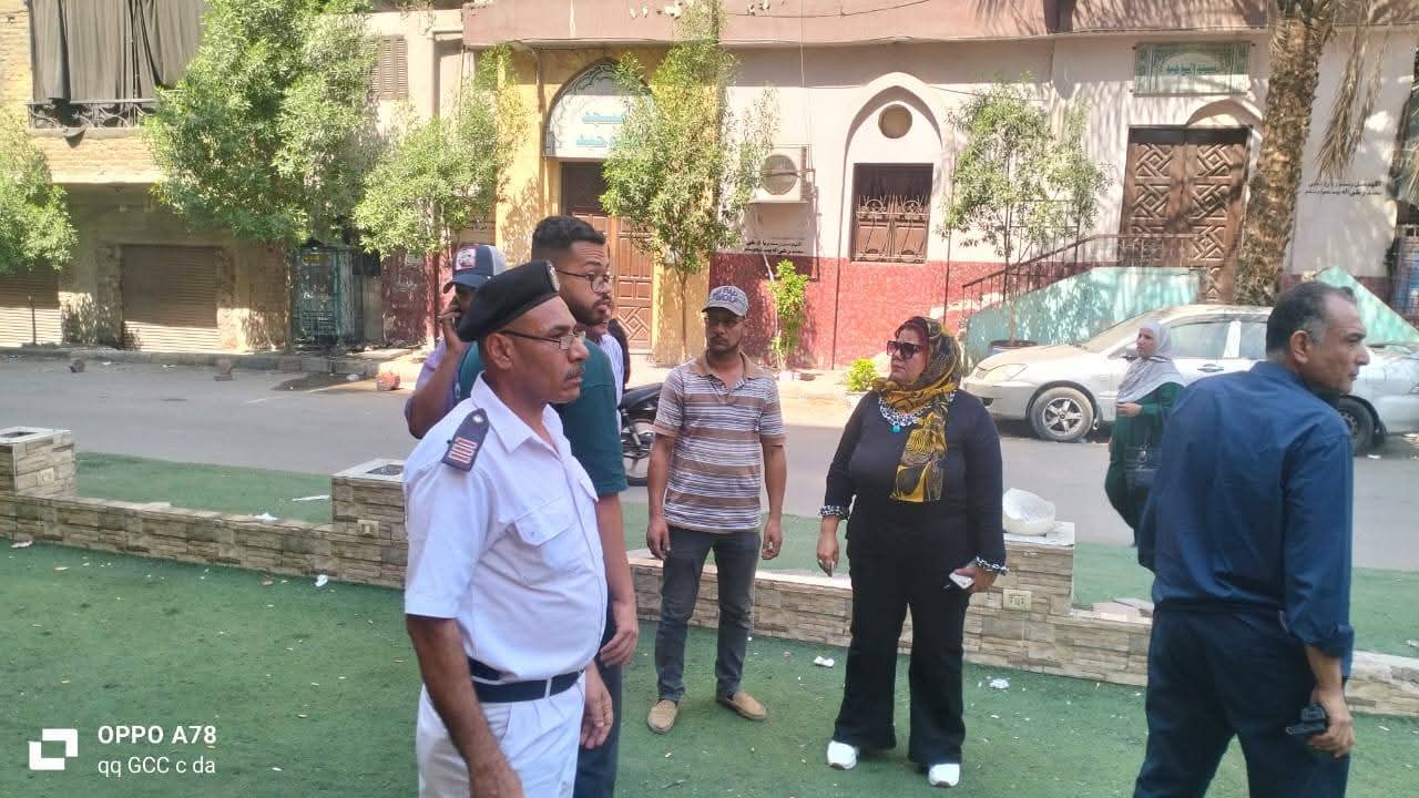 رئيس حى الأميرية يستكمل استرداد ارضي املاك الدوله ش الخليج المصري