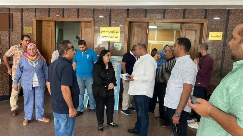نائب محافظ القاهرة للمنطقة الشرقية تتفقد المركز التكنولوجي لحي شرق مدينة نصر لمتابعة سير الأعمال