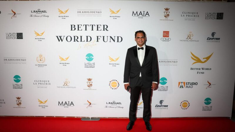 قصة أنور الكموني لاعب التنس المصري  وحملة مانحي الأمل في مهرجان فينيسيا