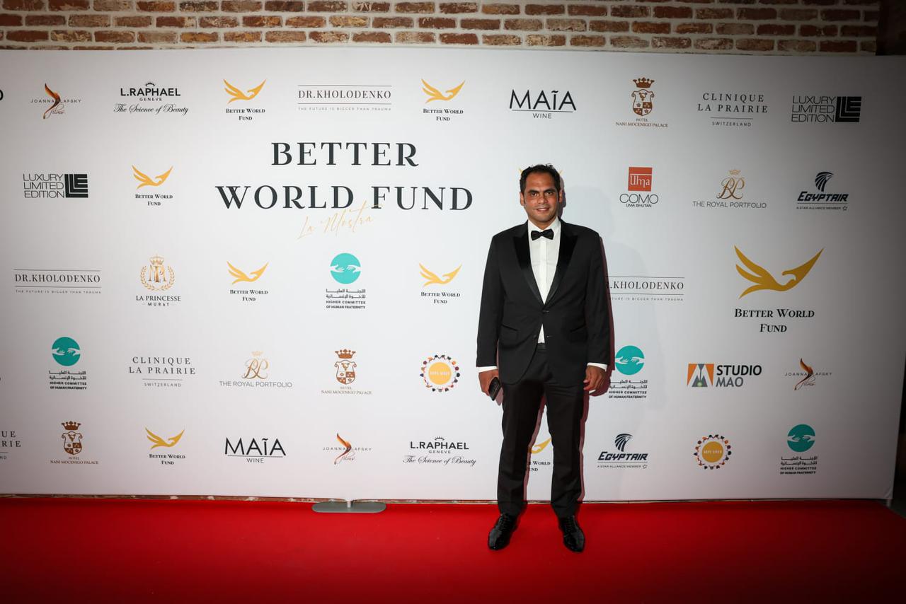 قصة أنور الكموني لاعب التنس المصري  وحملة مانحي الأمل في مهرجان فينيسيا