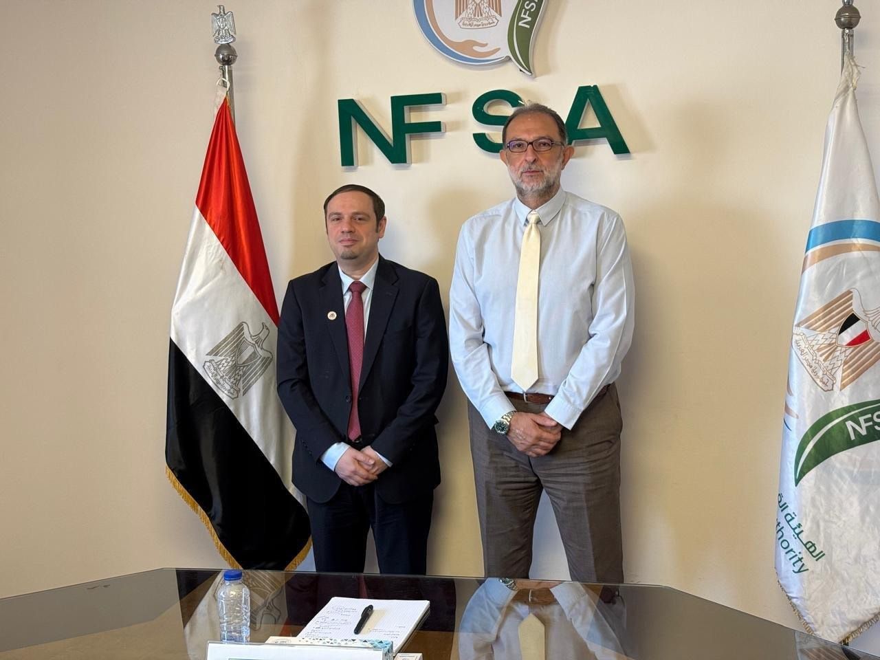 رئيس الهيئة القومية لسلامة الغذاء يلتقي الرئيس التنفيذي لشركة جوميا مصر لبحث سبل التعاون المشترك