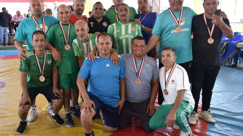 برعاية رئيس الوزراء.. الأبطال يتألقون في ختام المصارعة والطائرة ببطولة الشركات ببورسعيد