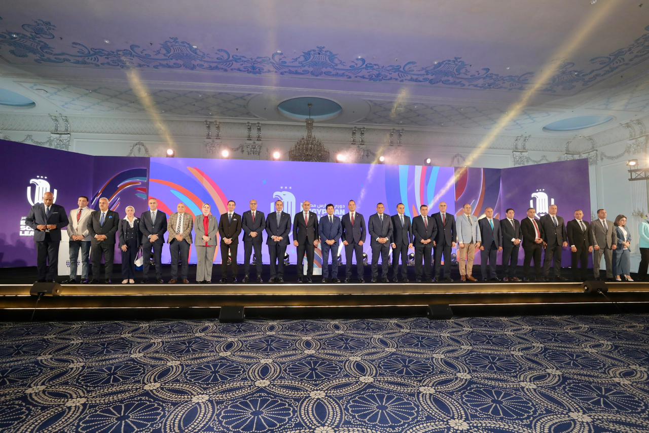 إطلاق دوري المدارس بالتعاون بين وزارة التربية والتعليم وشركة استادات ورعاية  الشباب والرياضة باستخدام التكنولوجيا والذكاء الاصطناعي