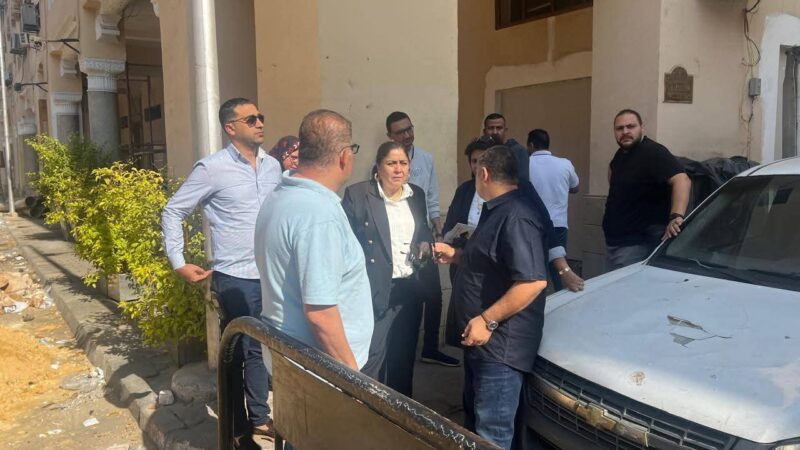 نائب محافظ القاهرة للمنطقة الشرقية تتابع أعمال تطوير شارع إبراهيم بمنطقة الكوربة بمصر الجديدة