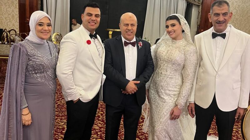 سكرتير عام محافظة أسوان يحتفل بزفاف نجله