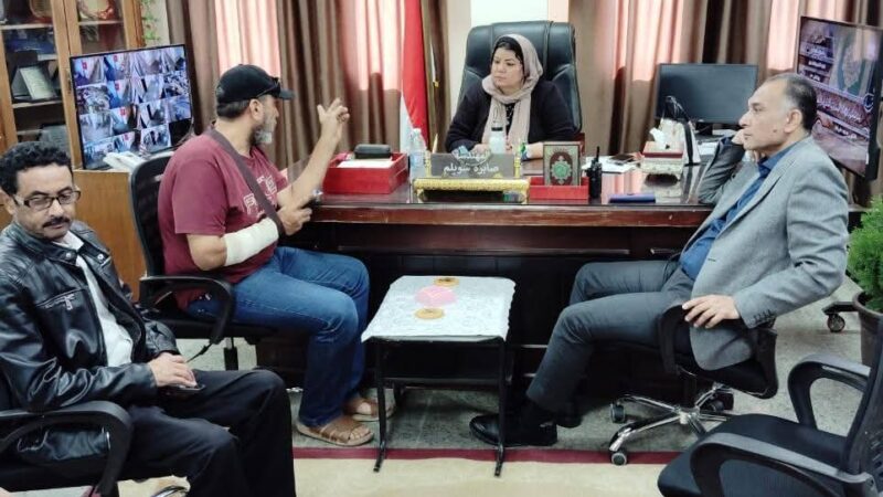 رئيس حي الأميرية توجه بضرورة التواصل مع المواطنين للمشاركة والنهوض والارتقاء بالحي