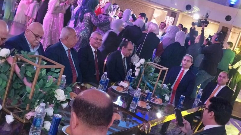 نقيب الإعلاميين يشهد عقد قران وحفل زفاف كريمة الأستاذ الدكتور خالد الدرندلي، رئيس جامعة الزقازيق