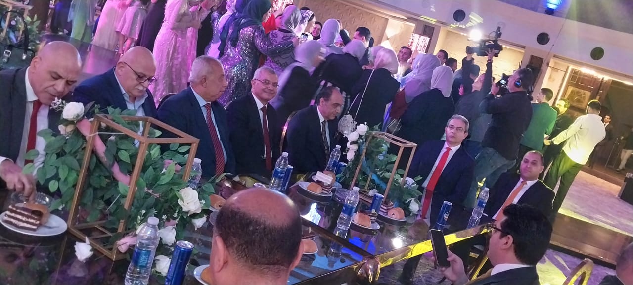 نقيب الإعلاميين يشهد عقد قران وحفل زفاف كريمة الأستاذ الدكتور خالد الدرندلي، رئيس جامعة الزقازيق