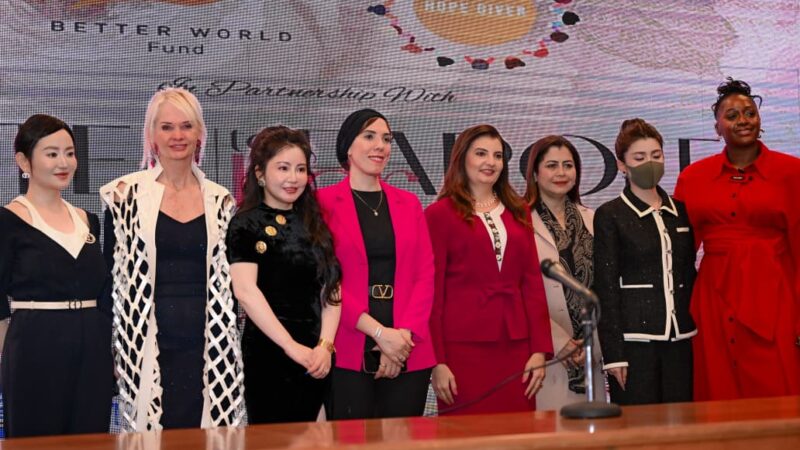 اطلاق فعاليات “مانحي الامل” بمتحف الحضارة بحضور اميرة الصقليتين وزوجة وزير الخارجية ونبيلة مكرم ومشاهير