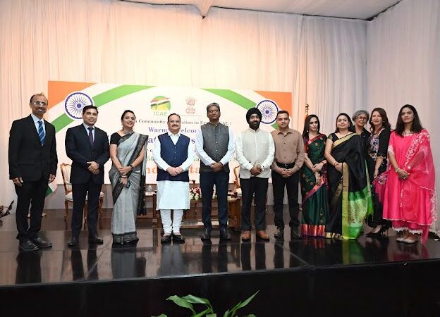 وزير الصحة الهندى يشارك في المؤتمر العالمي للصحة والسكان والتنمية البشرية ويلتقي بالجالية الهندية في القاهرة