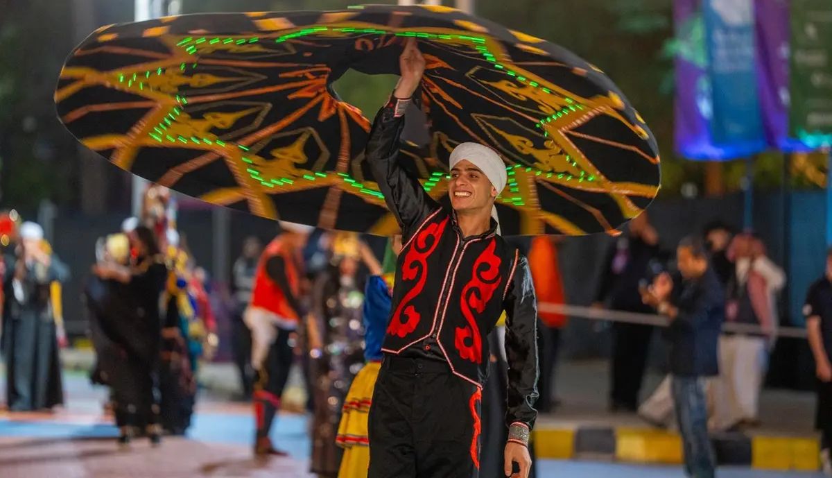 ضمن مبادرة ” انسجام عالمي 2 “ حضور جماهيري كبير في أولى ليالي “أيام الثقافة المصرية” بالسعودية