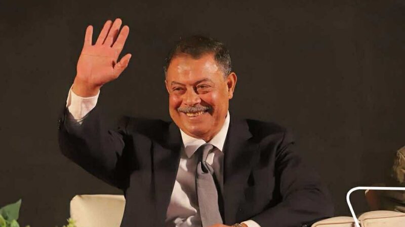 الآلاف من أبناء حلوان يؤيدون خالد رياض