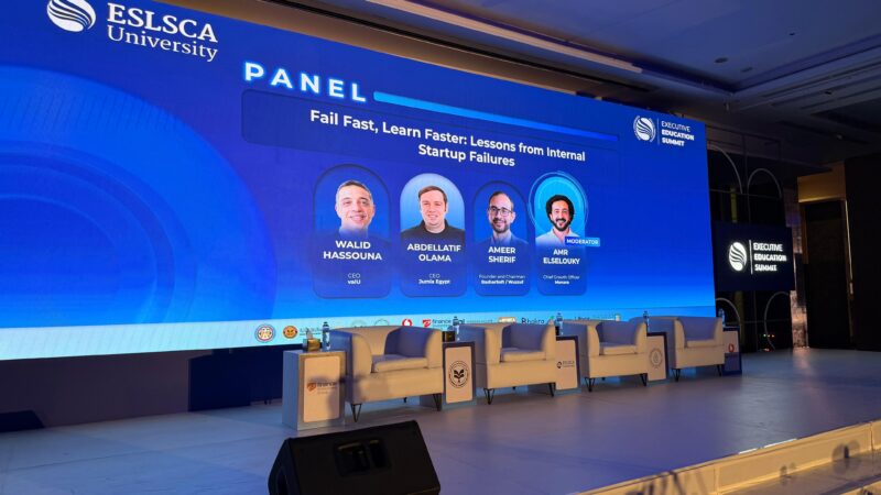 رئيس جوميا مصر يشارك في جلسة “افشل سريعا..وتعلم أسرع” ويستعرض رؤيته للشركات الناشئة