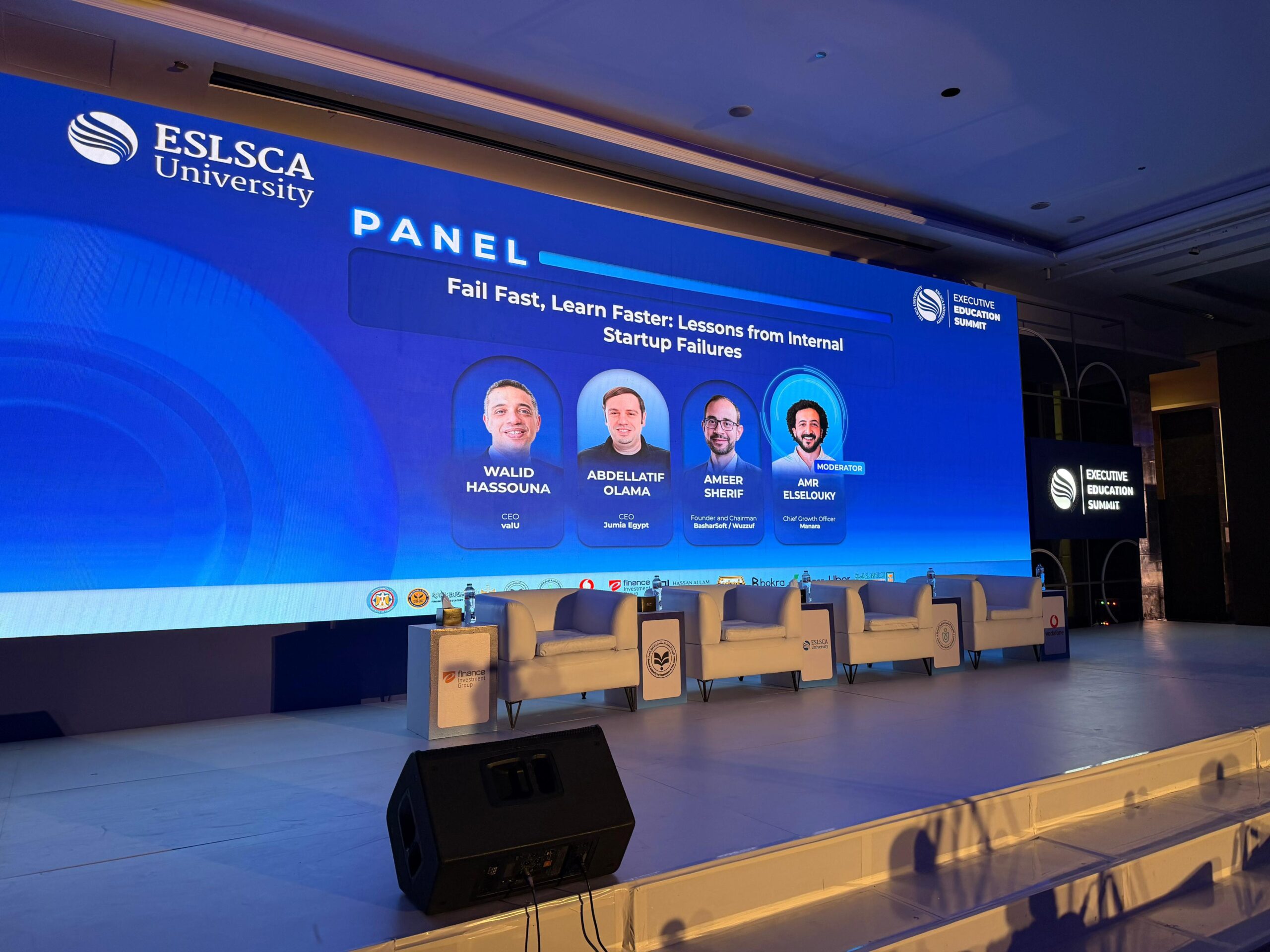 رئيس جوميا مصر يشارك في جلسة “افشل سريعا..وتعلم أسرع” ويستعرض رؤيته للشركات الناشئة