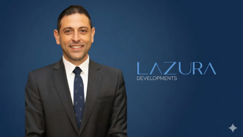 لازورا للتطوير العقاري تعلن تعيين أحمد فؤاد رئيسا تنفيذيا لدعم خطط التوسع في السوق المصري