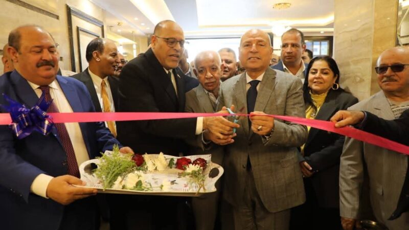 محافظ القاهرة يفتتح المقر الجديد للنقابة العامة للعاملين بالنقل البرى بمدينة نصر