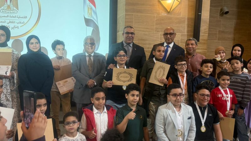 تكريم ابناء الجالية المصرية بجدة في  مسابقة “ابدع لوطنك”