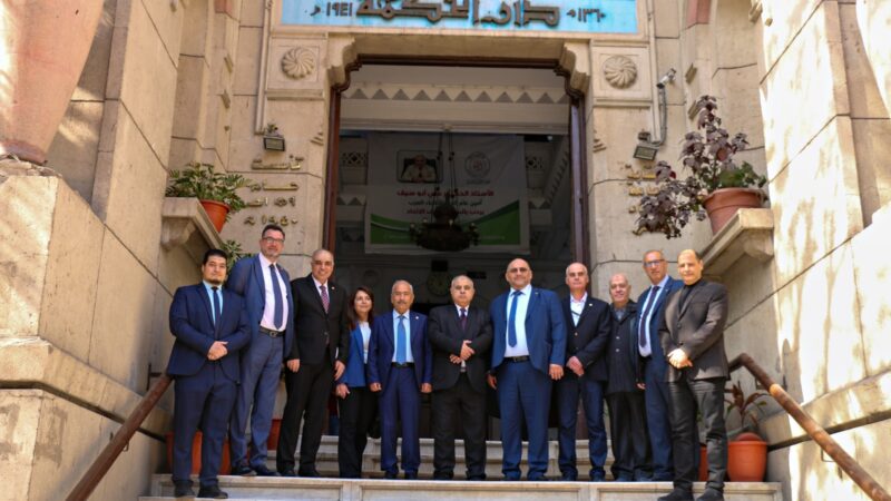 وفد رسمي من نقابة أطباء لبنان طرابلس يزور مقر  اتحاد الأطباء العرب بالقاهرة.. ويؤكد: نعتز بعضويتنا الفاعلة بالاتحاد