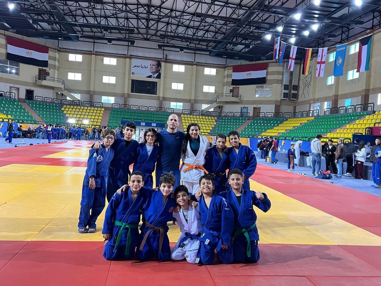 ناشئو سيتي كلوب يحصدون  17 ميدالية في بطولة الغردقة الدولية للجودو