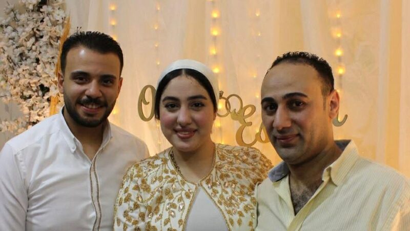 السيد خيرالله يهنئ آل الحداد والشرقاوي بزفتي