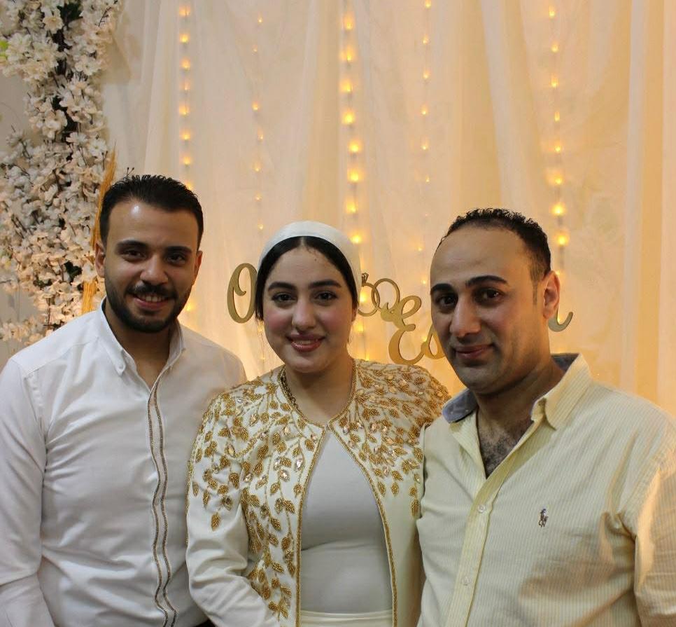 السيد خيرالله يهنئ آل الحداد والشرقاوي بزفتي