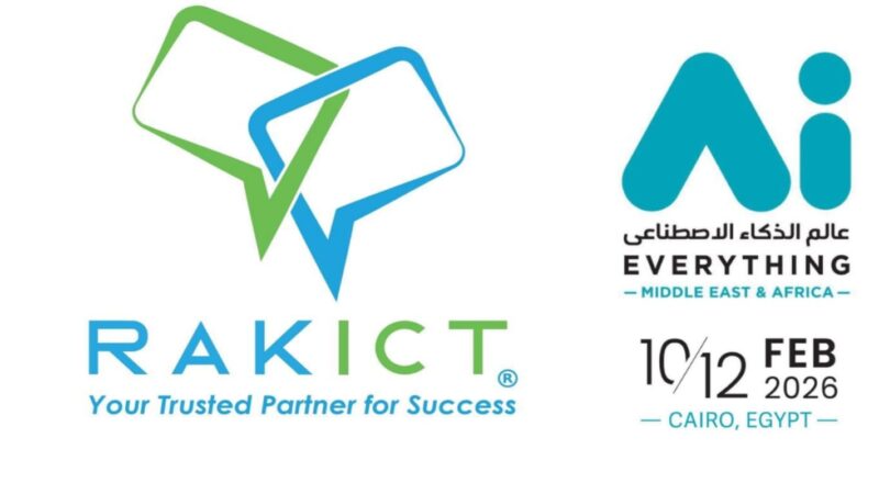 شركة RAKICT تعزز حضورها الإقليمي من خلال مشاركتها في قمة “AI Everything الشرق الأوسط وأفريقيا”
