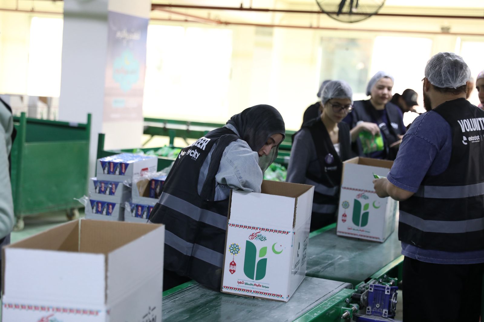 للعام الثاني علي التوالي.. بروتوكول تعاون بين استادات وبنك الطعام لتنفيذ مبادرات خيرية فى رمضان