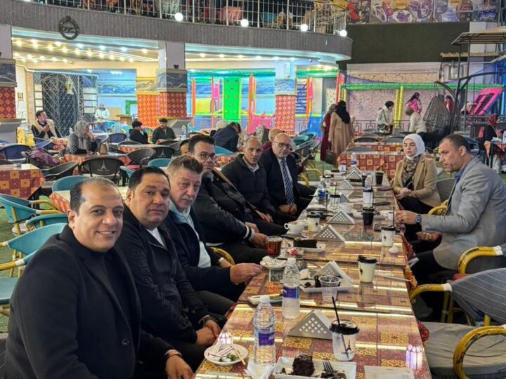 بدعوة من الإعلامي السيد خيرالله..  قيادات جامعة طنطا ووكلاء وزارة التربية والتعليم والزراعة في حفل افطار ايفل بزفتي