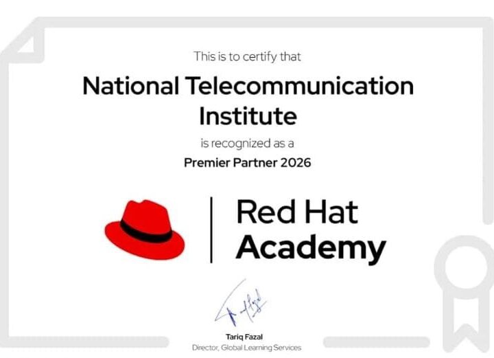 المعهد القومي للاتصالات NTI شريك من الدرجة الأولى بأكاديمية Red Hat لعام 2026