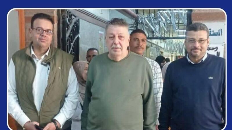 عميد طب طنطا  والمدير التنفيذي يتفقدان قطاعات المستشفيات الجامعية