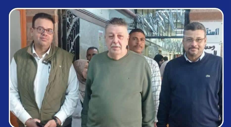 عميد طب طنطا  والمدير التنفيذي يتفقدان قطاعات المستشفيات الجامعية