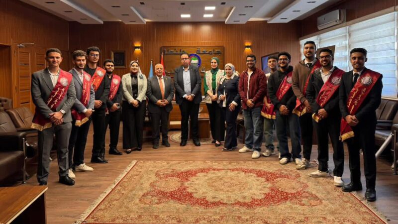 عميد طب طنطا يفتتح الدورة التدريبية ” مودة ” لطلاب الكلية