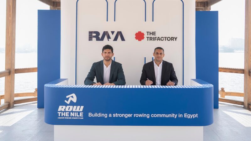 راية القابضة تعلن شراكتها معThe TriFactory لإطلاق مبادرة لدعم رياضة التجديف في مصر