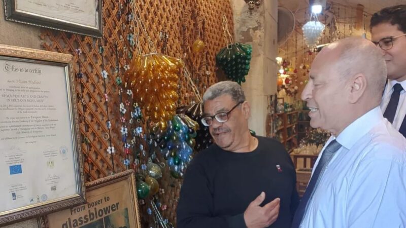 محافظ القاهرة تشارك منظمة اليونسكو احتفالها بيوم التراث العالمى