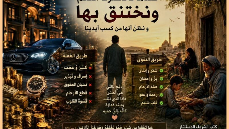 المستشار إسماعيل الأنصاري.. يكتب / عندما تتحول النِّعم إلى قيود تخنق أصحابها …. ويحاصر الإنسان نفسه بما ظنَّه ملكًا له