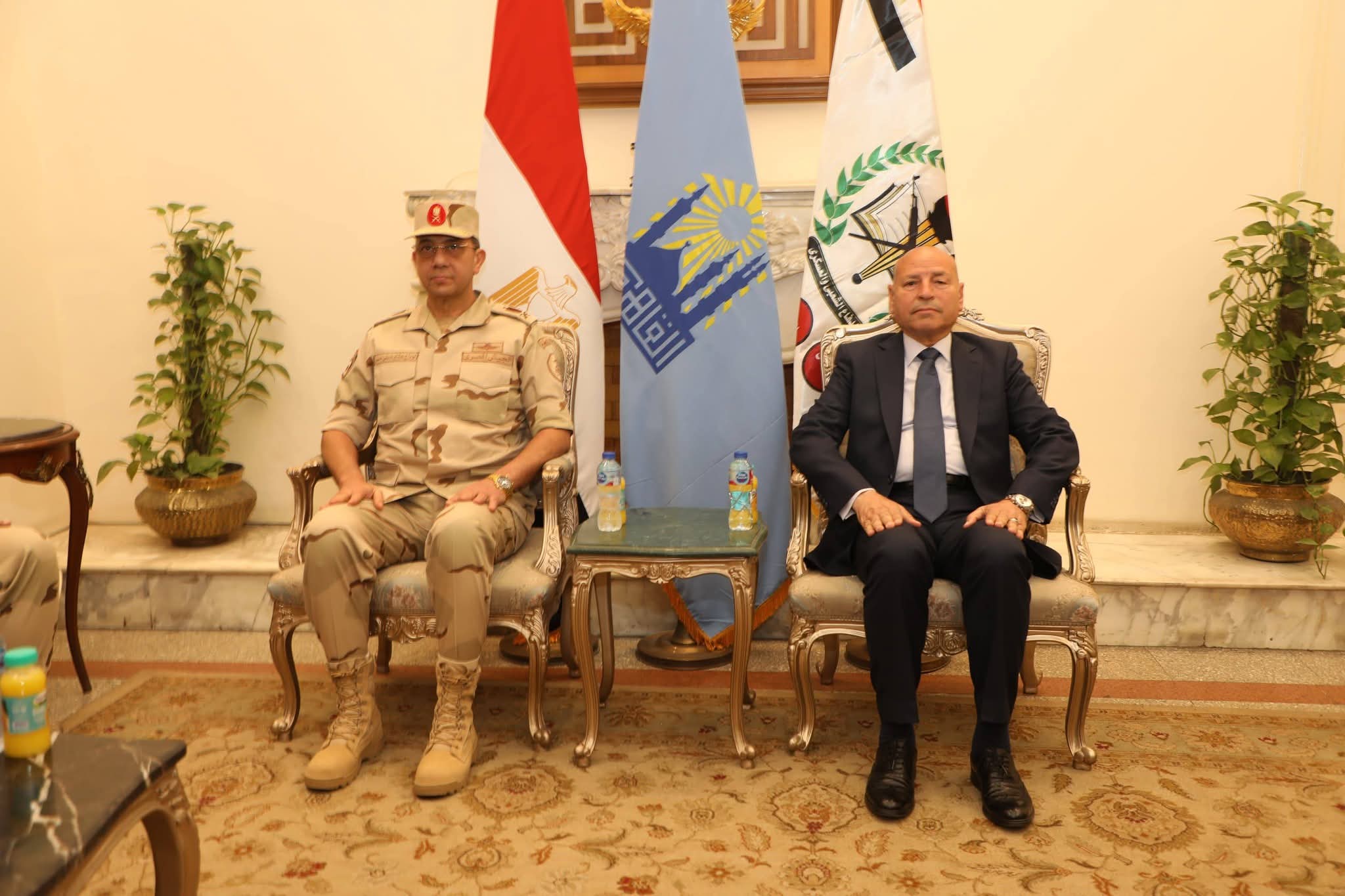 محافظ القاهرة يشهد بدء فعاليات أعمال التدريب العملي المشترك لمجابهة الأزمات والكوارث «صقر ١٦٦ »